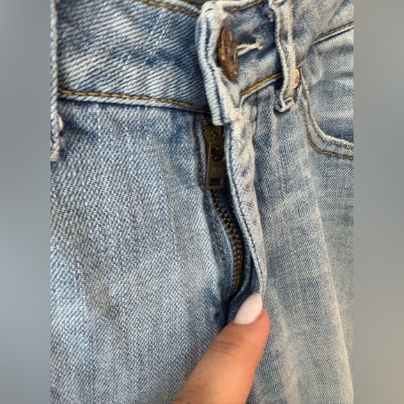 Acne Studios hep light wash denim straight jeans low rise size 26/26 - Picture 3 of 10